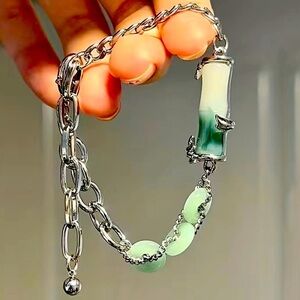 Bracelet Style Bamboo Joint Safety Buckle 6 inches to 8 inches fit